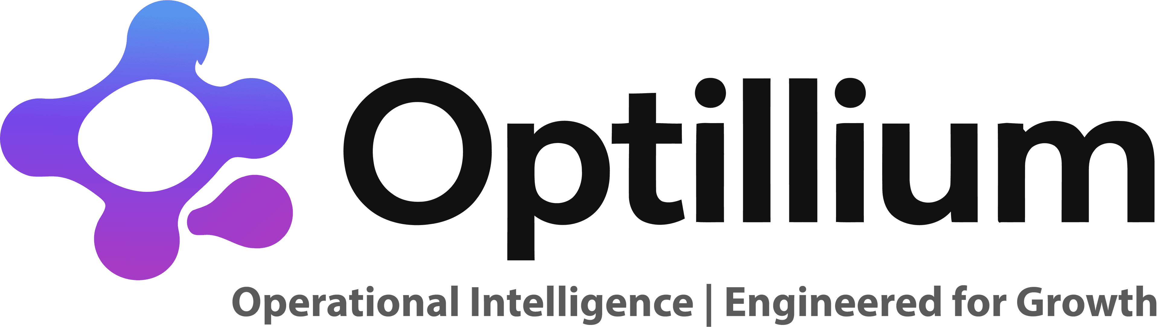 Optillium logo with tagline